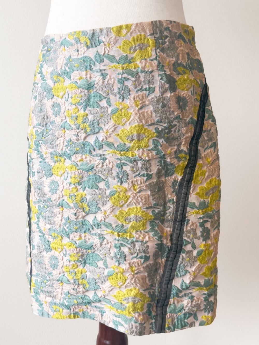 Opening Ceremony Floral Embroidered Mini Skirt